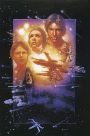 Star Wars (1977) Men's Colored  Long Sleeve T-Shirt - idPoster.com