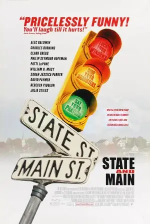 State and Main (2000) Men's Colored T-Shirt - idPoster.com