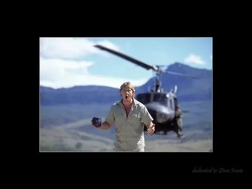 Steve Irwin - Crocodile Hunter White T-Shirt - idPoster.com