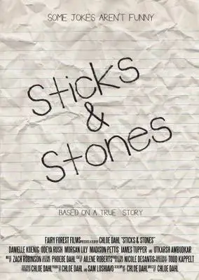 Sticks and Stones (2013 White T-Shirt - idPoster.com