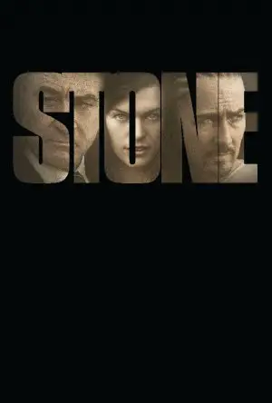 Stone (2010) White T-Shirt - idPoster.com