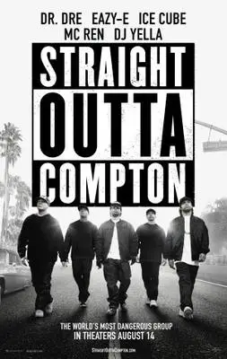 Straight Outta Compton (2015) Men's Colored T-Shirt - idPoster.com
