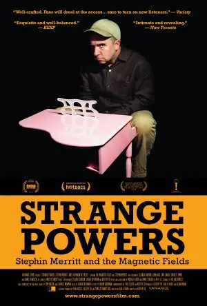 Strange Powers: Stephin Merritt and the Magnetic Fields (2010) Men's Colored T-Shirt - idPoster.com