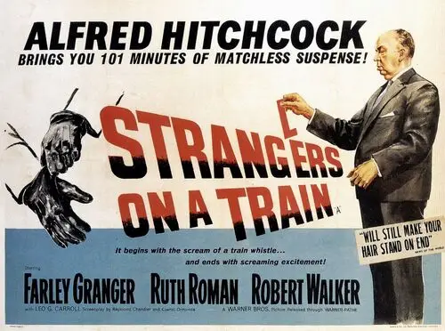 Strangers on a Train (1951) Baseball Cap - idPoster.com