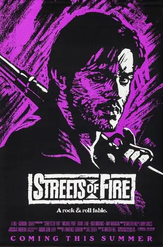 Streets of Fire (1984) Men's Colored Hoodie - idPoster.com