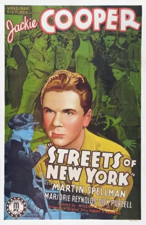 Streets of New York (1939) Women's Colored  Long Sleeve T-Shirt - idPoster.com