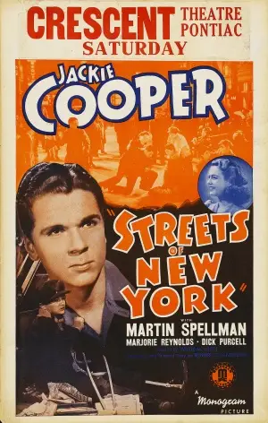 Streets of New York (1939) White T-Shirt - idPoster.com
