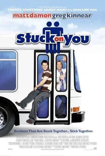 Stuck On You (2003) White Tank-Top - idPoster.com