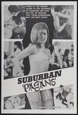 Suburban Pagans (1968) White T-Shirt - idPoster.com