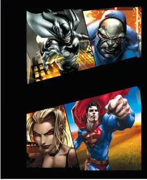 Superman-Batman: Apocalypse (2010) White T-Shirt - idPoster.com