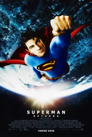 Superman Returns (2006) White T-Shirt - idPoster.com