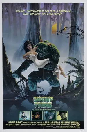 Swamp Thing (1982) White T-Shirt - idPoster.com