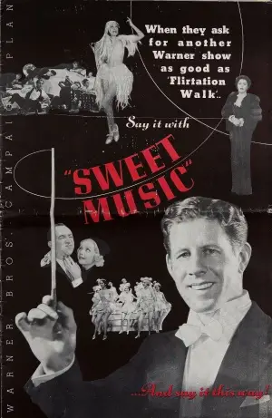 Sweet Music (1935) Men's Colored T-Shirt - idPoster.com