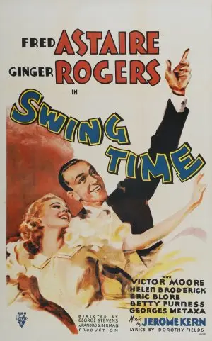 Swing Time (1936) White Tank-Top - idPoster.com