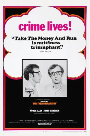 Take the Money and Run (1969) White T-Shirt - idPoster.com
