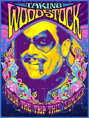 Taking Woodstock (2009) Women's Colored Hoodie - idPoster.com