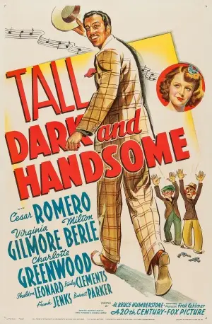 Tall, Dark and Handsome (1941) White T-Shirt - idPoster.com