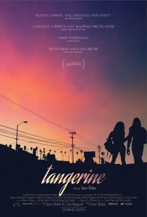 Tangerine (2015) Women's Colored Tank-Top - idPoster.com