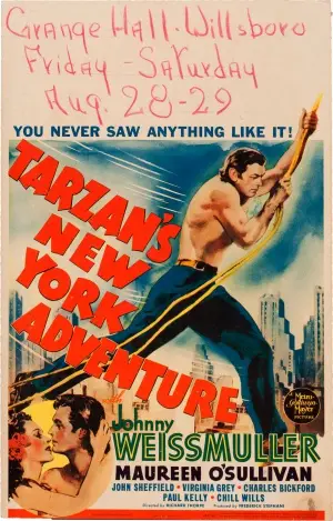 Tarzan's New York Adventure (1942) Kitchen Apron - idPoster.com