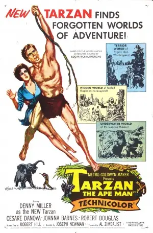 Tarzan, the Ape Man (1959) White T-Shirt - idPoster.com