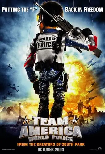 Team America: World Police (2004) Men's Colored Hoodie - idPoster.com