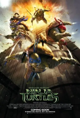 Teenage Mutant Ninja Turtles (2014) White T-Shirt - idPoster.com