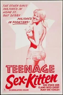Teenage Sex Kitten (1975) White T-Shirt - idPoster.com