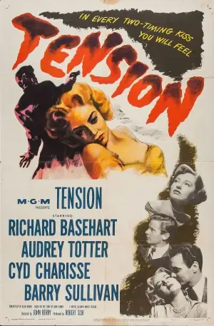 Tension (1949) White T-Shirt - idPoster.com
