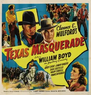 Texas Masquerade (1944) Women's Colored Tank-Top - idPoster.com