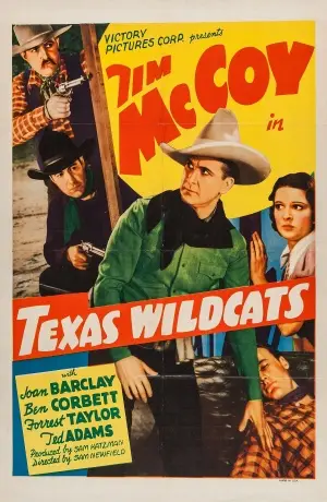 Texas Wildcats (1939) White T-Shirt - idPoster.com