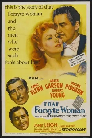 That Forsyte Woman (1949) Women's Colored  Long Sleeve T-Shirt - idPoster.com