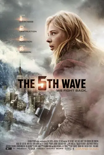 The 5th Wave (2016) White T-Shirt - idPoster.com