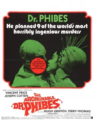 The Abominable Dr. Phibes (1971) White T-Shirt - idPoster.com