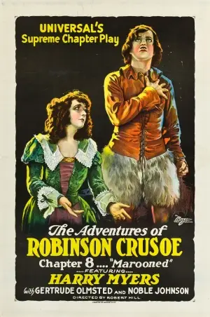 The Adventures of Robinson Crusoe (1922) White T-Shirt - idPoster.com