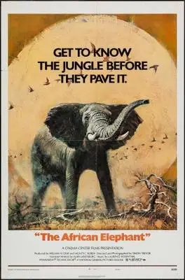 The African Elephant (1971) White T-Shirt - idPoster.com