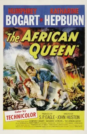 The African Queen (1951) Women's Colored T-Shirt - idPoster.com