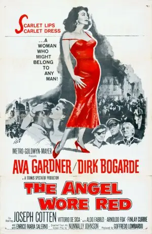 The Angel Wore Red (1960) White T-Shirt - idPoster.com