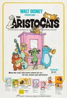 The Aristocats (1970) Women's Colored T-Shirt - idPoster.com