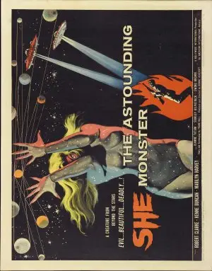 The Astounding She-Monster (1957) Kitchen Apron - idPoster.com
