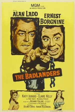 The Badlanders (1958) White T-Shirt - idPoster.com