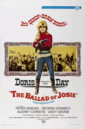 The Ballad of Josie (1967) White T-Shirt - idPoster.com