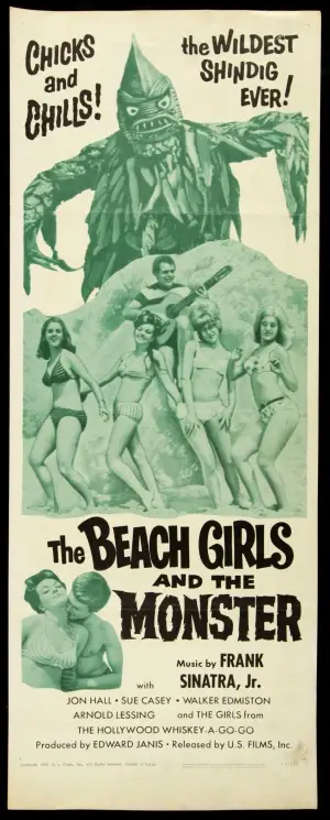 The Beach Girls and the Monster (1965) Fridge Magnet picture 395583