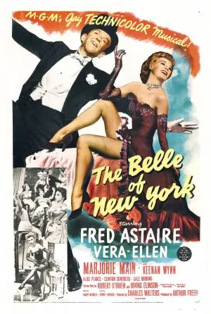 The Belle of New York (1952) White T-Shirt - idPoster.com