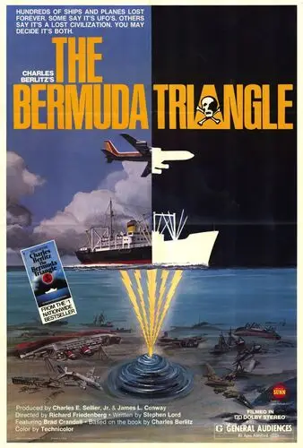 The Bermuda Triangle (1979) White Tank-Top - idPoster.com