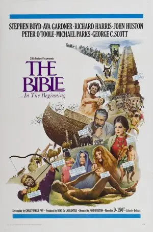 The Bible (1966) Men's Colored Hoodie - idPoster.com