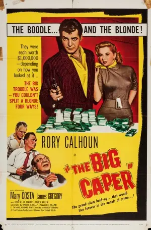 The Big Caper (1957) Drawstring Backpack - idPoster.com