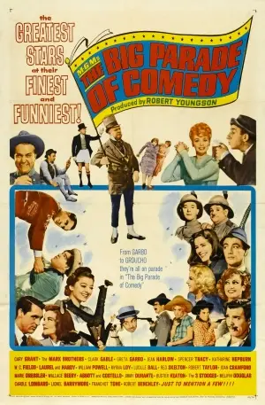 The Big Parade of Comedy (1964) Women's Colored T-Shirt - idPoster.com