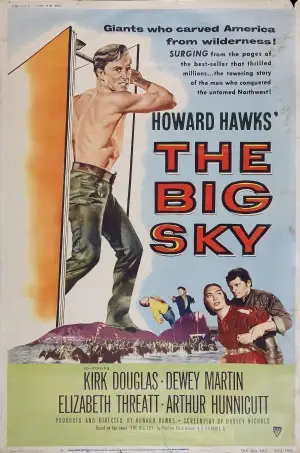 The Big Sky (1952) Men's Colored  Long Sleeve T-Shirt - idPoster.com