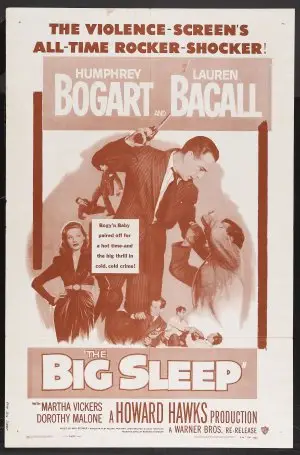 The Big Sleep (1946) White T-Shirt - idPoster.com