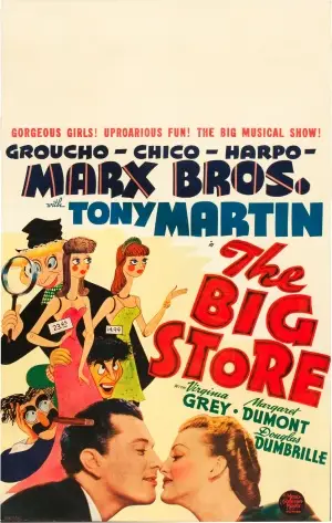 The Big Store (1941) White T-Shirt - idPoster.com